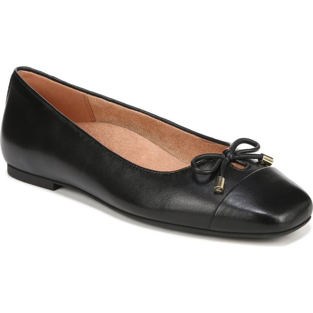 Vionic Klara black ballet flats NWOB